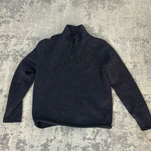 J crew quarter zip navy